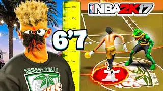 I took my 2K17 6'7 PLAYMAKER BUILD to the 1v1 STAGE in NBA 2K22 - 99 SPEED 6'7 PLAYMAKER BUILD 2K22