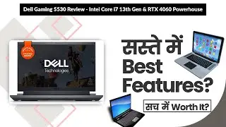Dell Gaming 5530 Review - Intel Core i7 13th Gen & RTX 4060 Powerhouse | Review in Hindi | Features