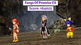[DFFOO GL] Fangs Of Promise EX: Eiko and Vanille showcase - Vanille/Setzer/Eiko - Score: 184625