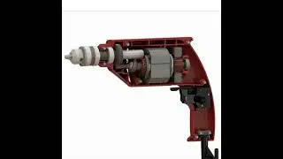 Drill Machine 3D Mechanism Animation Video| 3D Designers #automobile#engine#anime #autocad#mechanism