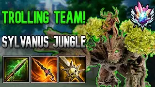 SYLVANUS JUNGLE VS BEST CONTROLLER PLAYER! - Smite 2 A-Z #78 Deity Ranked Jungle Gameplay