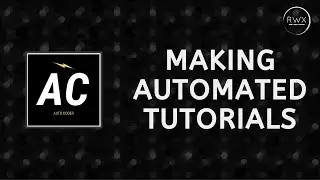 Making automated tutorials with Auto Coder