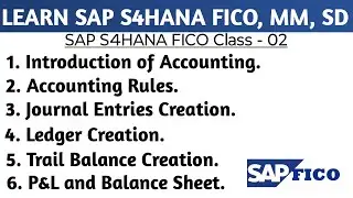 Basics of Accounting for SAPFICO | SAP S4HANA FICO Tutorials #sapfico #sapficotutorial