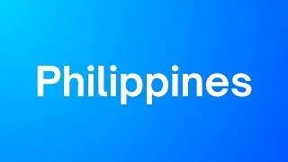 Philippines Pronunciation (American English 🇺🇲)