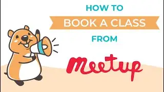 How to book a class from Meetup