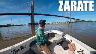 Pesca Embarcada en Zarate Dorados Bagres y Taruchas | Pescamos Abajo del Puente