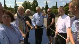 NDR Sommertour in Preetz: Vorbereitung zur Stadtwette