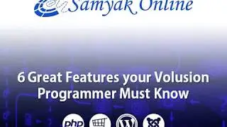 6 Great Features Your Volusion Programmer Must know