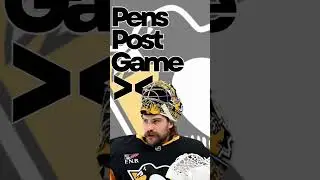 Pittsburgh Penguins Stuart Skinner after 1-0 Loss to Boston Bruins