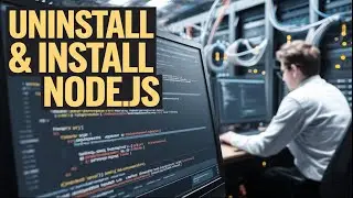 Node JS Tutorial for Beginners #2 Uninstalling & Installing Nods.js