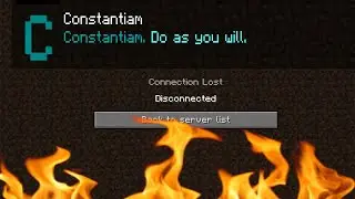Constantiam chat is disabled due to an exploit.