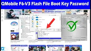 QMobile F6 v3 (SPD6531A) Flash File Boot Key and Password Unlock