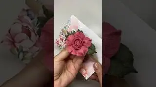 How to make felt rose. Felt Flower easy tutorial