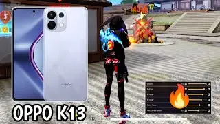 Oppo k13 free fire sensitivity settings 🔥 | Oppo k13 free fire headshot sensitivity 