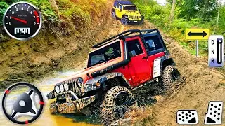 4x4 Jeep Impossible Racing Tracks 3D - Offroad Mud Truck Driving Simulator - Android GamePlay