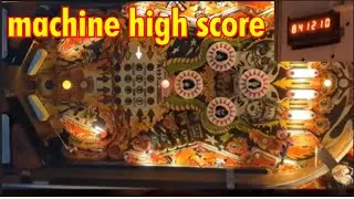 Bally KISS pinball (machine high score)