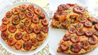 No Oven Easy Plantain Frittata under 30 minutes.