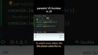 Interview Challenge # 130 | parseInt vs Number in javascript #javascript