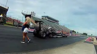 Top Dragster at the NHRA Lucas Oil Drag Racing Series. David Jamison Top Dragster 1st rd