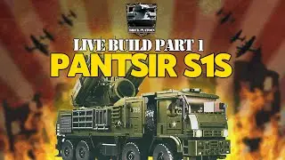 LIVE BUILD | Sluban Pantsir S1S Part 1