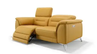 GANDINO Stoffsofa - Geschwungene Silhouette mit Hightech-Relaxsitzen | Sofanella
