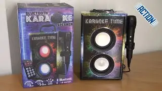 Karaoke RGB Led Bluetooth € 19,95,- Speaker van de ACTION !! 😄