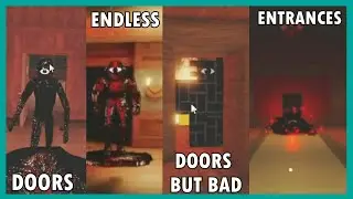DOORS VS DOORS BUT BAD VS ENTRANCES 👁️ VS ENDLESS DOORS | ROBLOX