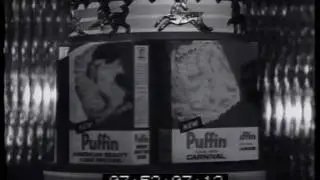 Puffin Cake 1961 TV commercial
