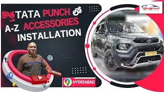 Tata Punch - All Interior & Exterior Accessories Installation | Car Tracks Hyderabad