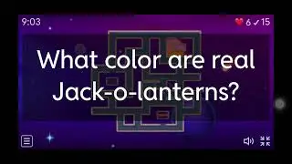 Wordwall - What color is it? Maze (Maze Chase) (Space) - (Full Gameplay) (16 Pts.)
