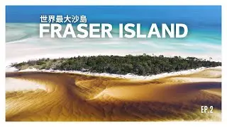 世界最大沙島 EP.2 費沙島 Fraser Island (卡麗島 K’gari) Champagne Pools | Wathumba Creek
