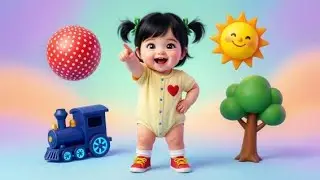 Farben Lernen für Kinder | Rot Gelb Blau Grün Lied 🎵👶