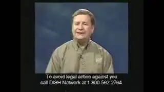 Dish NETWORK: anti piracy message 