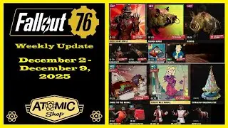 New Atomic Shop Weekly Update From December 2 To December 9, 2025 - Fallout 76 Atomic Shop Update