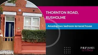 TO LET - Thornton Road, Rusholme