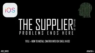 How to Install CMatrix into iSH Shell in IOS 2023 | The Supplier