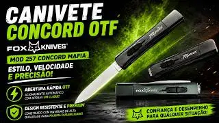 Canivete FOX OTF MOD 257 CONCORD MAFIA