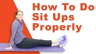 Do Sit-Ups Like This For A Flat Stomach 💪