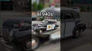 Evolution of Police cars (1900 - 2023) #shorts #policecar #evolution