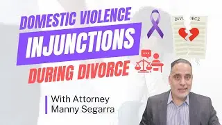 Basics of filing a Domestic Violence injunction during divorce...📁💔