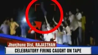 SHOCKING: Celebratory Firing Caught on Tape in Rajasthan