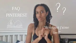 Je r&eacute;ponds &agrave; des questions livresques de Pinterest ! (amour des livres, rythme de lecture...)
