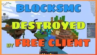 BLOCKSMC CHEATING WITH FREE CLIENT !!! (Feat. FDP CLIENT)