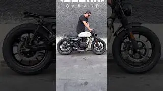 Brat RE Hunter 350 Custom Build Pure Exhaust Sound #hunter350sound #hunter350 #rehunter #custombike