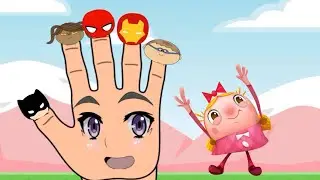 Superhero Finger Family