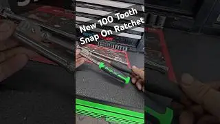 My NEW Snap On 100 Tooth 3/8 dr Flex Head Ratchet