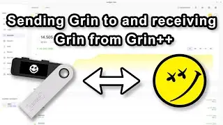 Grin Ledger hardware wallet tutorial #3: Sending Grin to and receiving Grin from Grin++