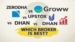 Zerodha vs Groww vs Upstox vs Dhan &mdash; Which Broker Is Best in 2025?/op 4 Broker Comparison