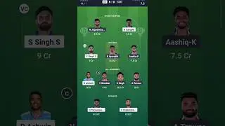 dd vs csg dream11 prediction #trendingshorts #dream #shortviral #viralshort #viralshorts