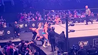 FULL MATCH: Orange Cassidy, Chuck Taylor, Wheeler Yuta vs  The Wingmen 7-28-21 Live Fan Footage
